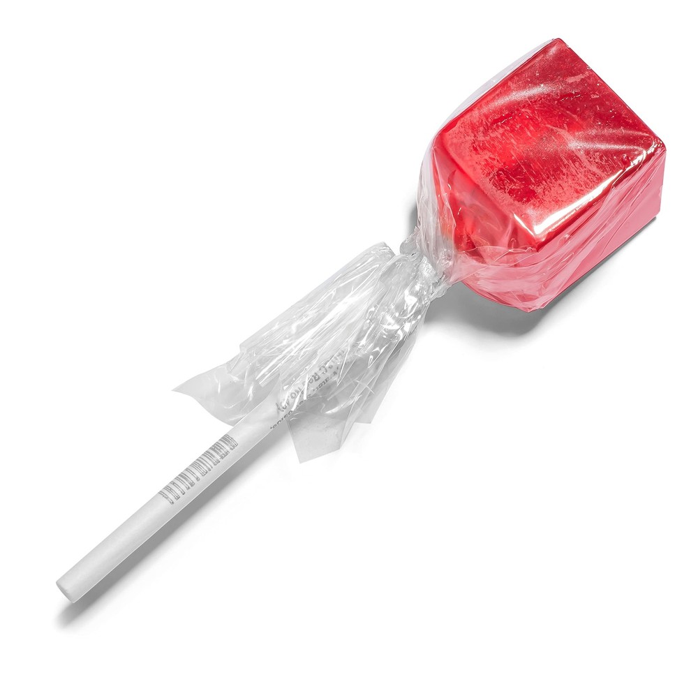 Candy Envy - Red Square Pops - 24 Pack - Cinnamon 24 Count (Pack of 1),