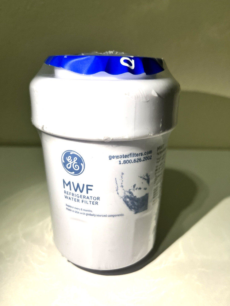 GE MWF Refrigerator Water Filter - Genuine Replacement Filter