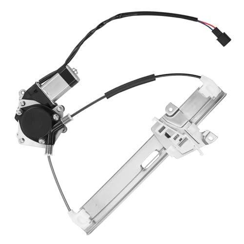 Rear Left Driver Side Power Window Regulator with Motor Compatible with Ford