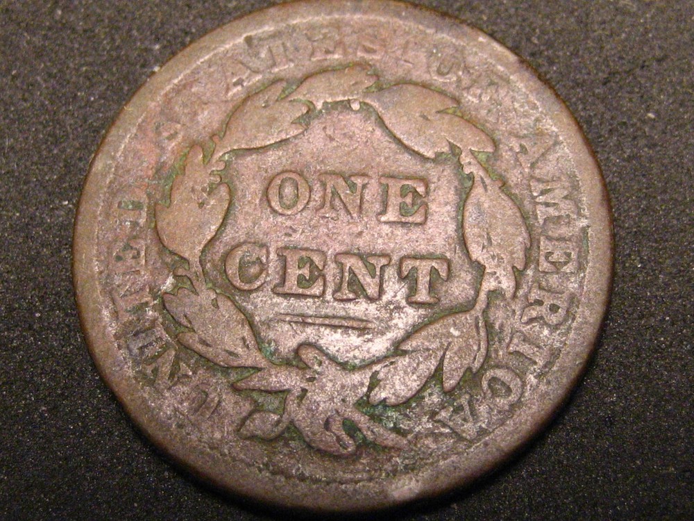 1838 Coronet Head Large Cent