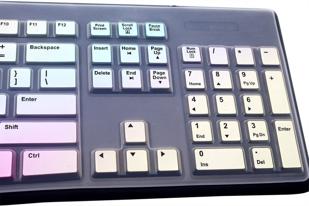 Personalized Colorful Keyboard Protector Compatible with Logitech K200 K260 K270
