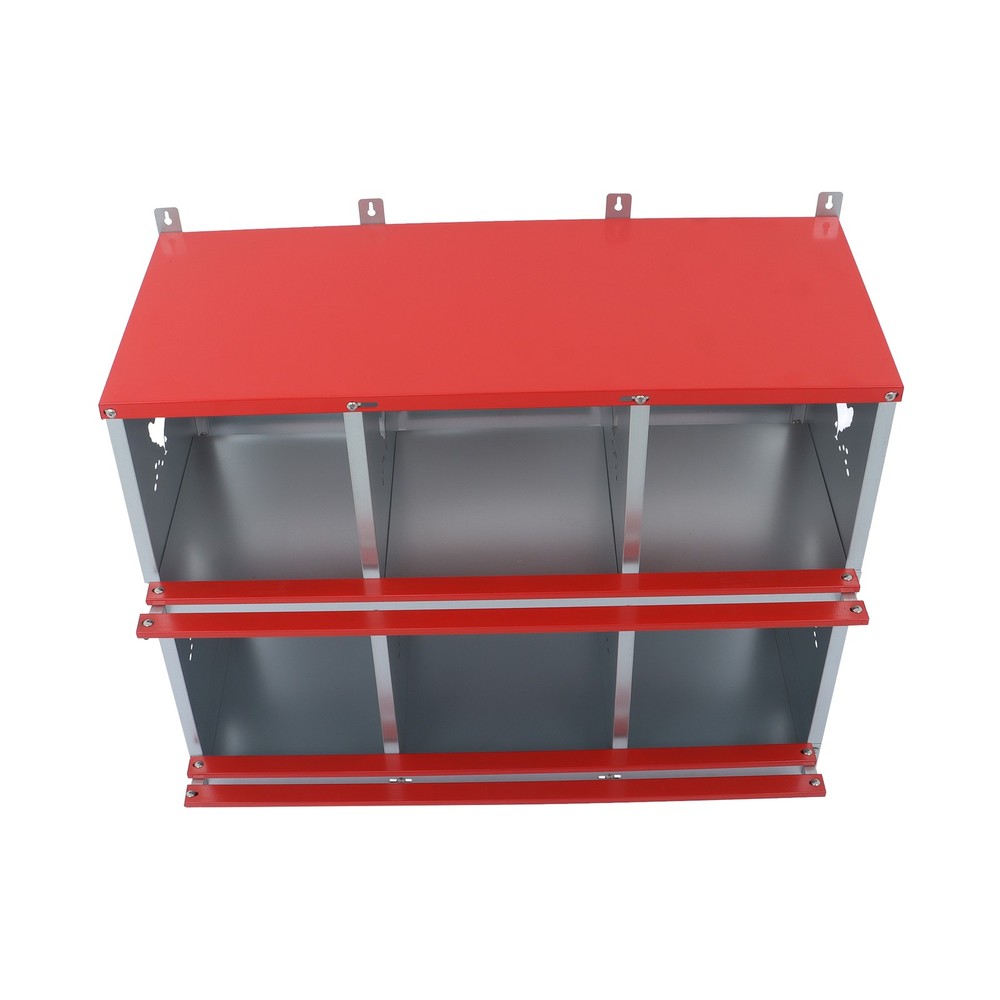 Easy To Install Chicken Laying Boxes 6 Compartment Nesting Boxes For Chickens