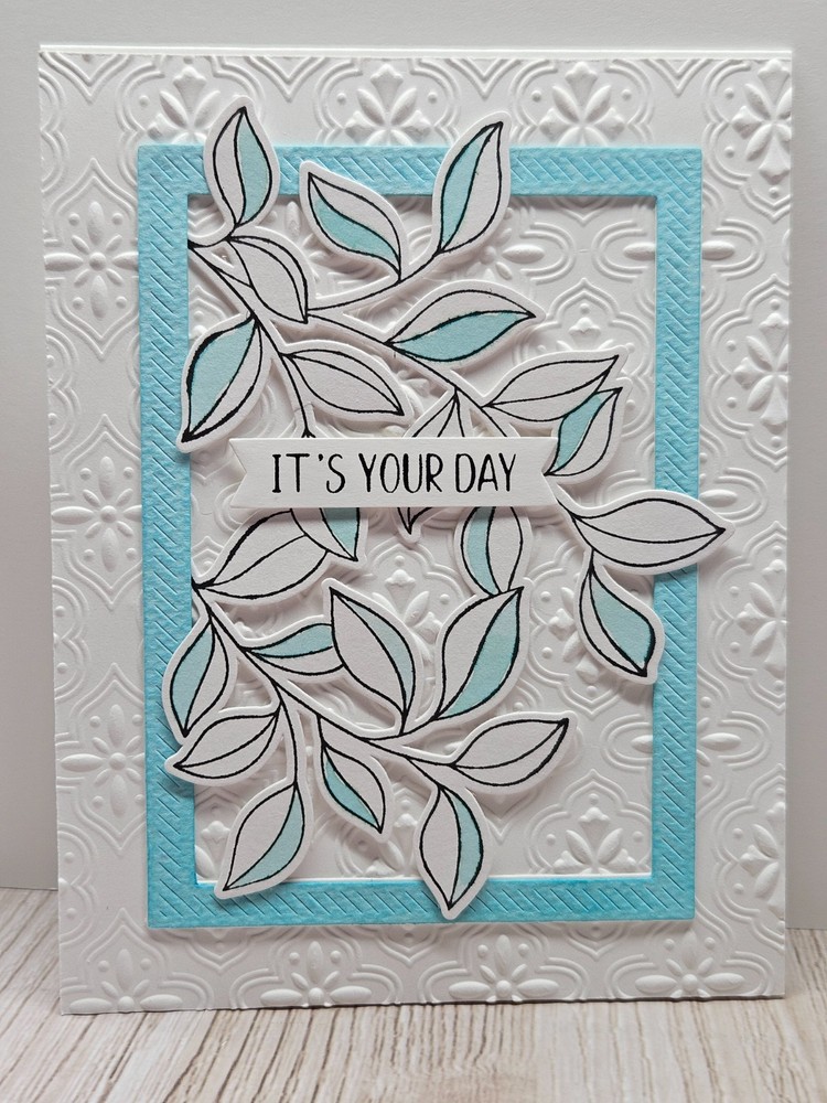 Handmade Greeting Card Keepsake Quality ocbrandy  it's your day branches