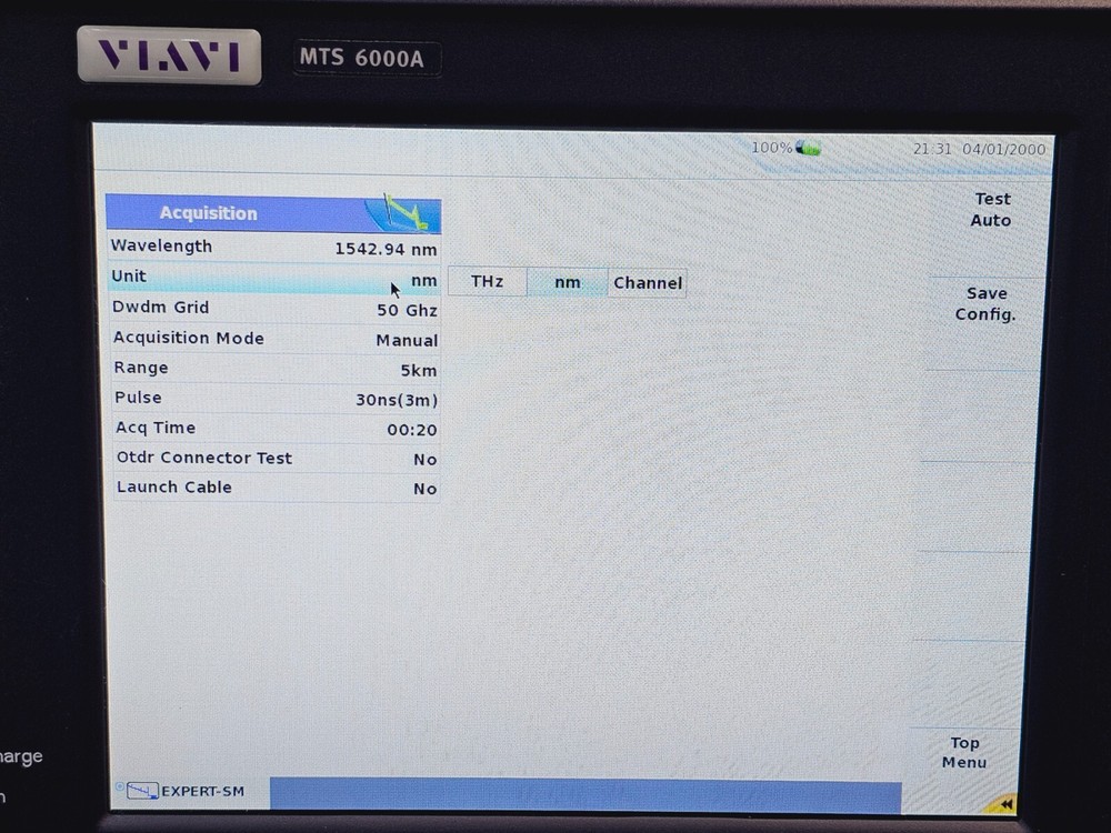 Viavi JDSU E81WDM-C Tunable DWDM OTDR Module C-Band