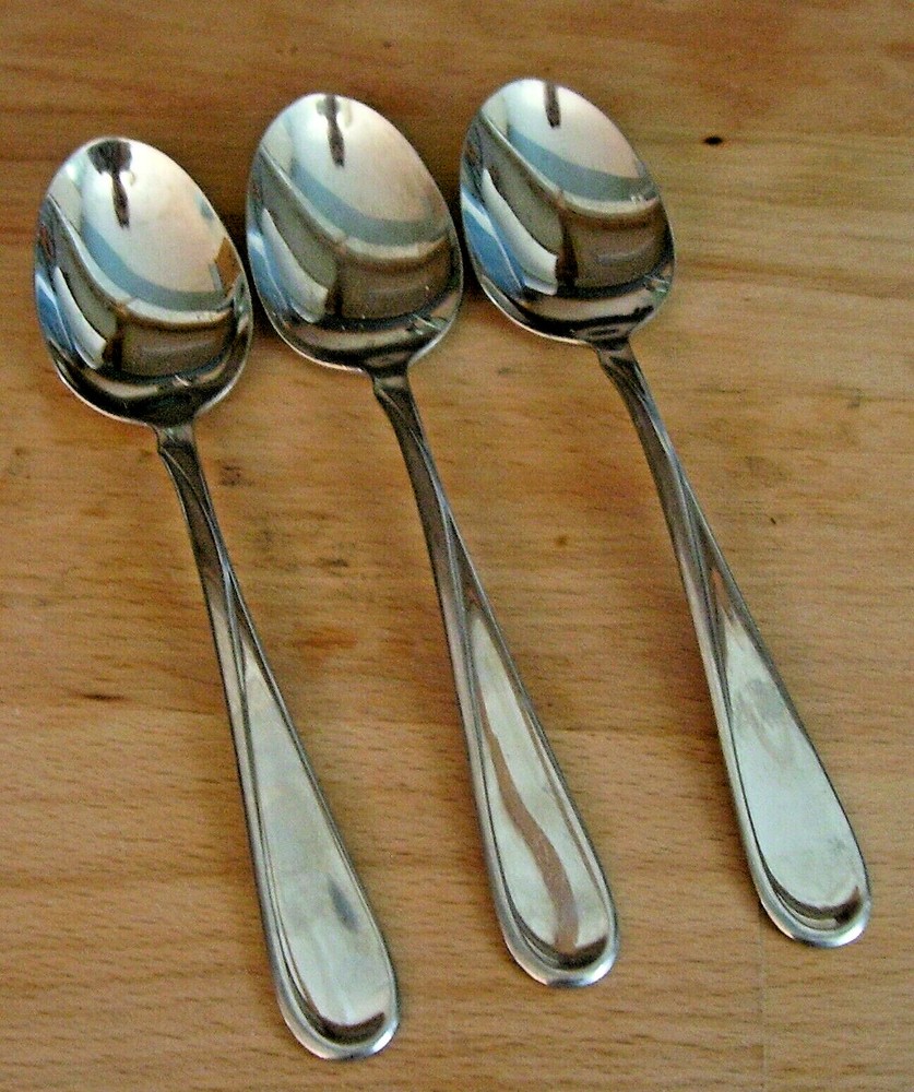 3 Place Oval Spoon Flight Reliance Oneida Stainless Glossy