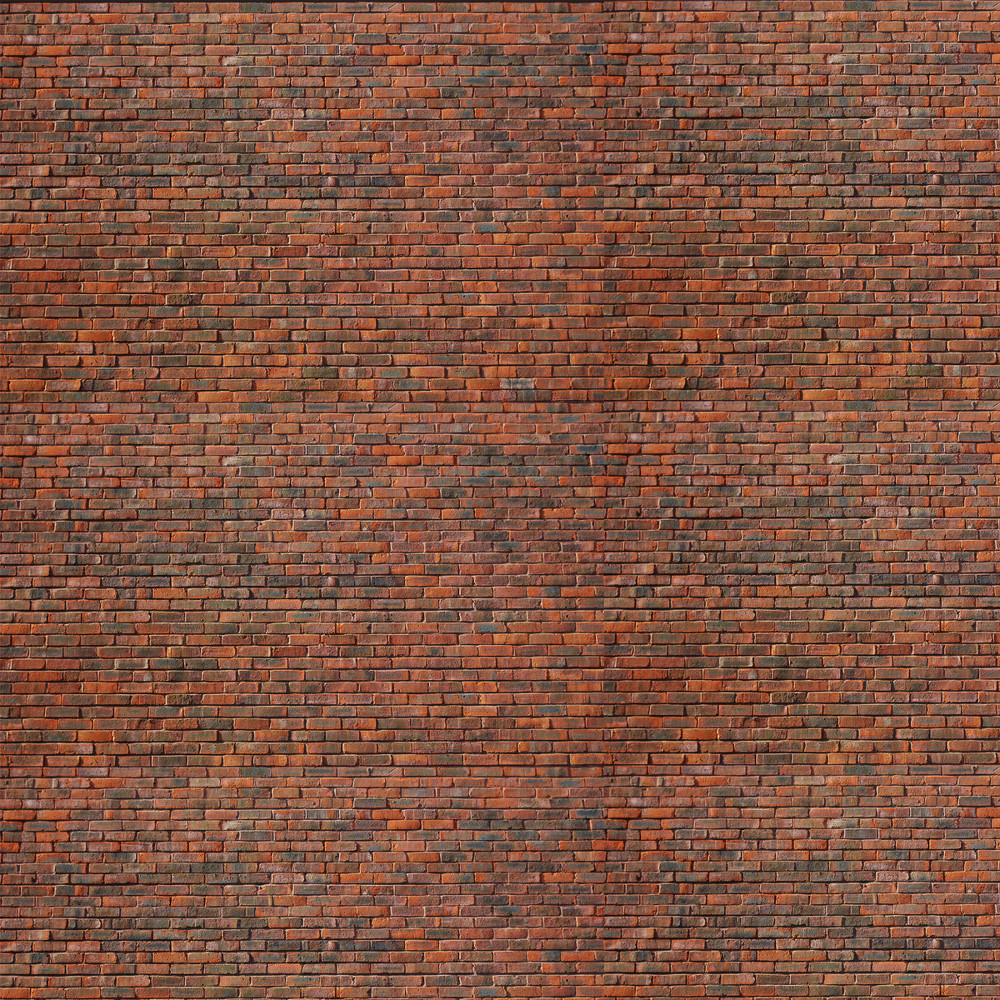 N Scale Brick Model Train Scenery Sheets – Five 6"x6" Self-adhesive Sheets