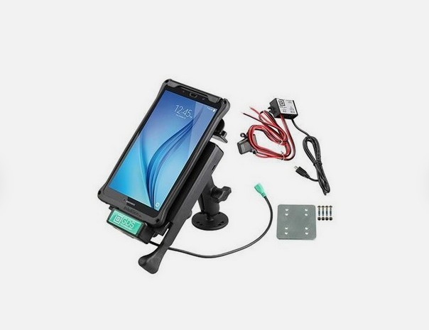 RAM Mounts GDS Bundle Kit w/ Locking Dock for Samsung Galaxy Tab E 8. DASH MOUNT