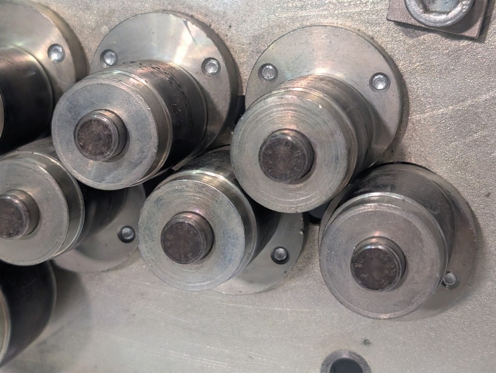 Endplate, 9-roller assembly, Streamfeeder SureFeed Bell Howell Pitney Bowes Bowe