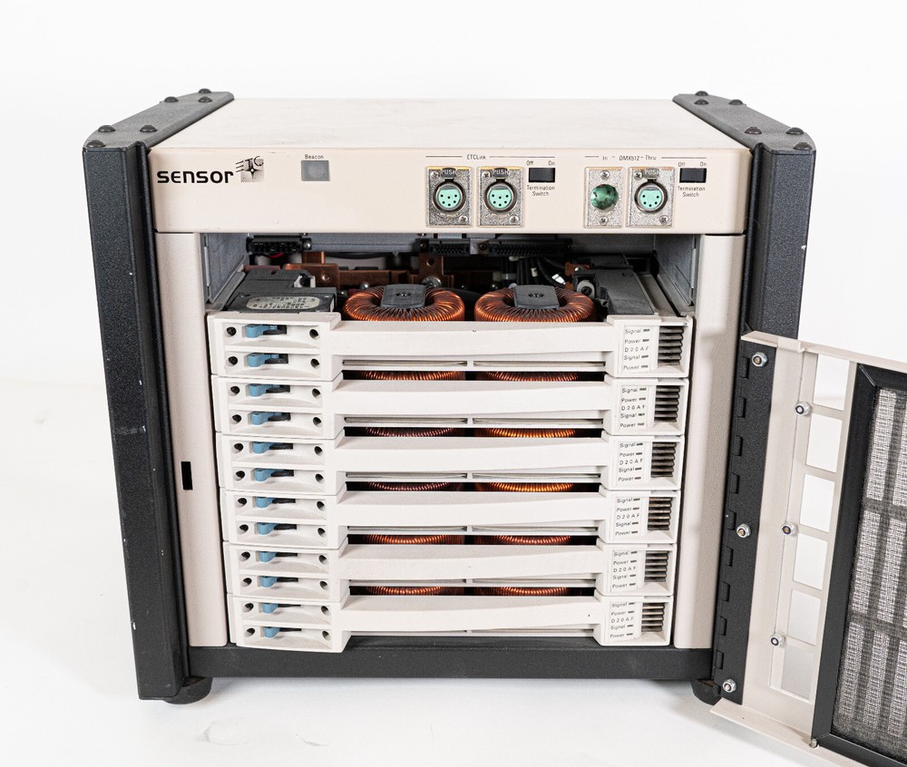 ETC SP 1220B Sensor Rack w/ 6 D20AF Dimmer Modules *No Electronic Control Module