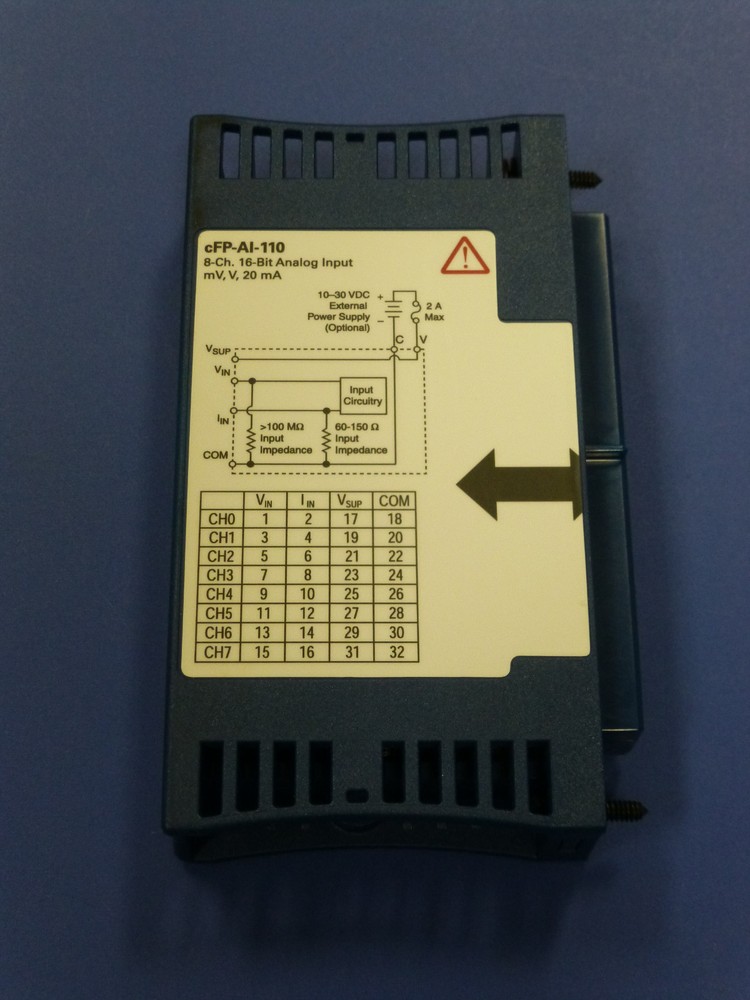 National Instruments cFP-AI-110 8ch Analog Input Module, Compact FieldPoint