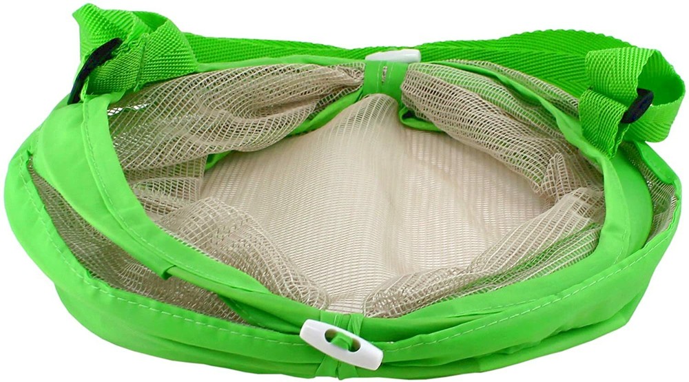 Bajer Caddy and Strainer Clean Vegetable Carrier Strainer Cleaner Mesh Reusable