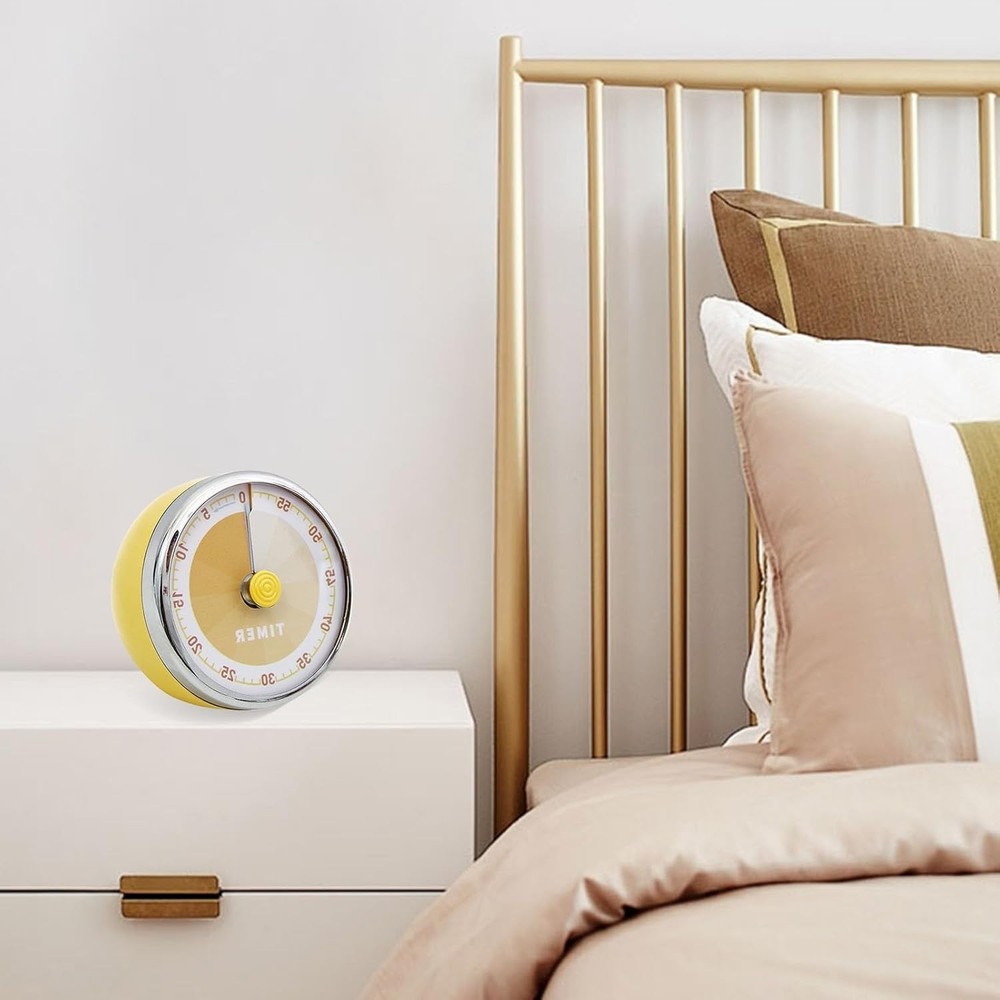 Mechanical Time Manager, 60 Minute Desk Visual Timer, Chef Cooking Timer Clock