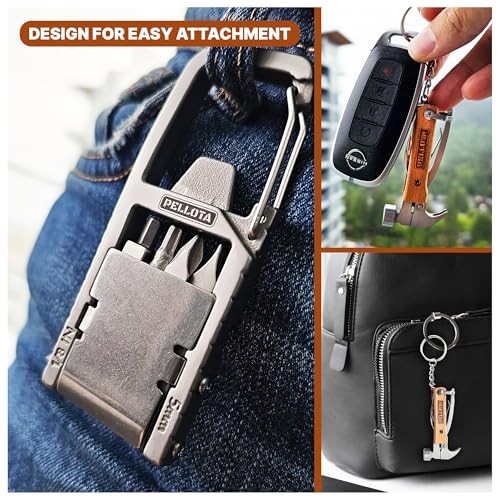 Multi Tool Prizes [17-in-2] for Adults - Multi Tool for Men, Multitool, Small