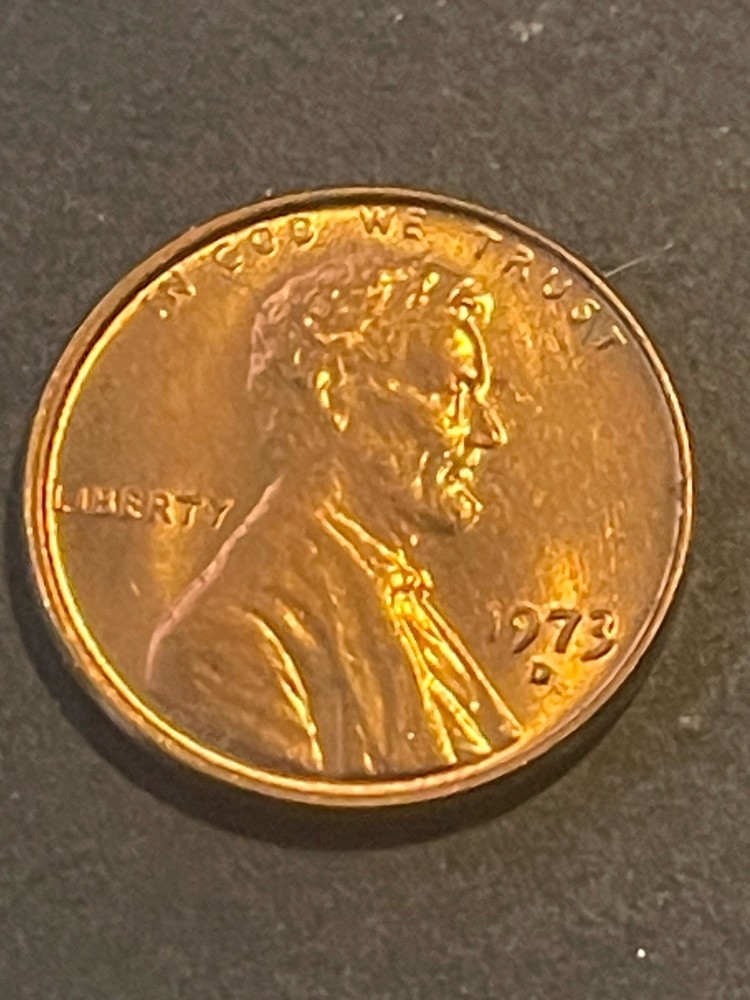 1973 D Lincoln Memorial Cent Uncirculated US Mint X2465