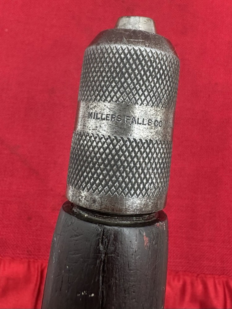 VINTAGE MILLERS FALLS Co - Multi Tool Rosewood Handle 7 Bits Used