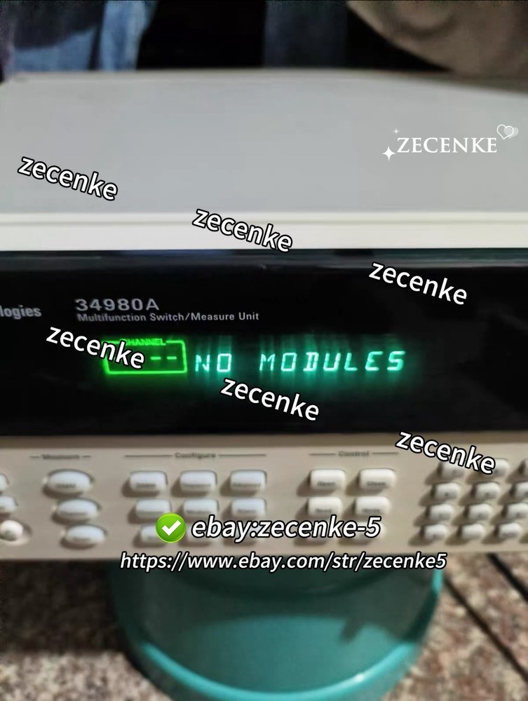 Keysight Agilent 34980A Multifunction Switch Measurement Unit.