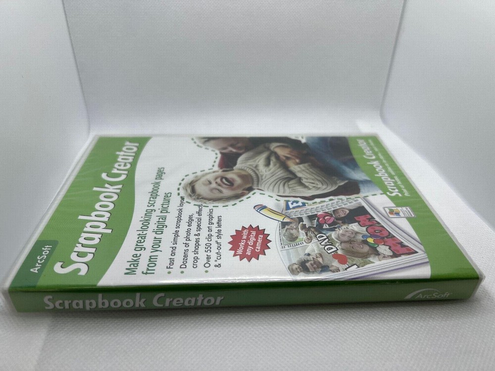 ArcSoft Scrapbook Creator Great Looking Scrapbook Pages PC Software