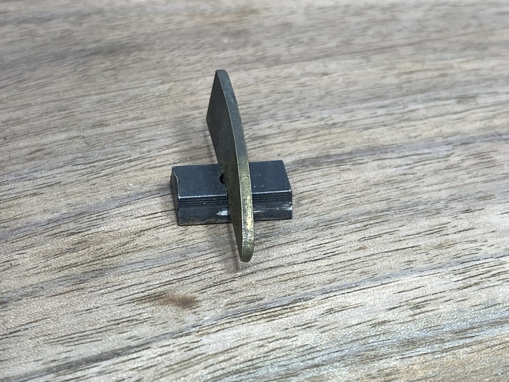 Bent Rocky Mountain CVA Hawken Brass Front Sight Muzzleloader Rifle