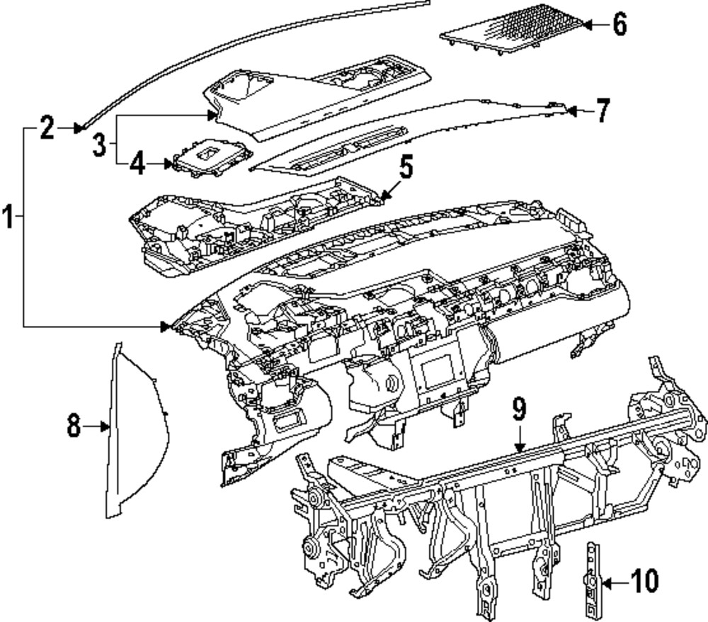 Genuine GM Speaker Grille 26557705