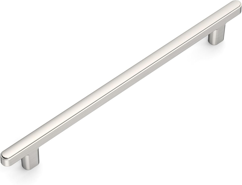 10 Pack Brushed Satin Nickel Cabinet Pulls for Kitchen & Drawers