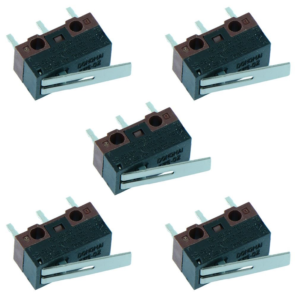 5 x 13mm Lever Subminiature PCB Microswitch SPDT 3A Micro Switch
