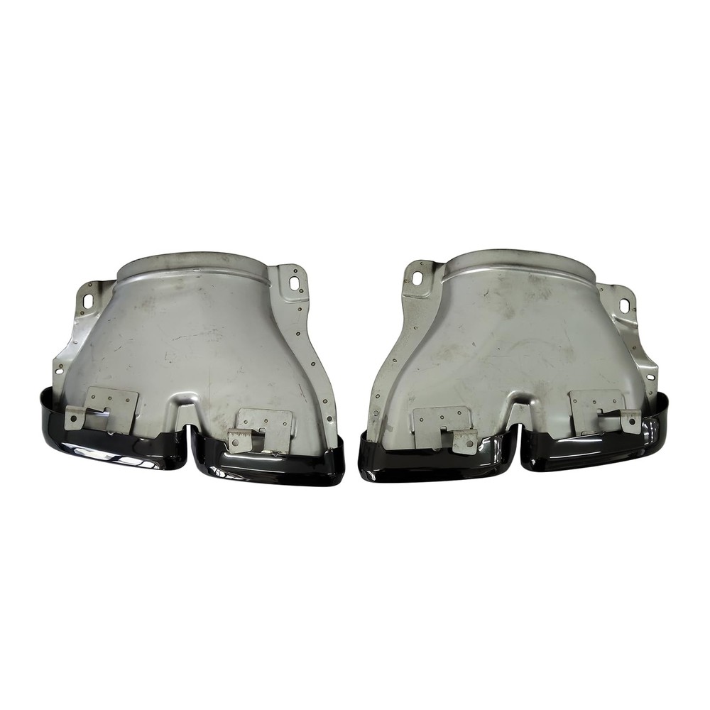 Rear Bumper Diffuser for 2020-2024 GLS X167 with Exhaust Tips
