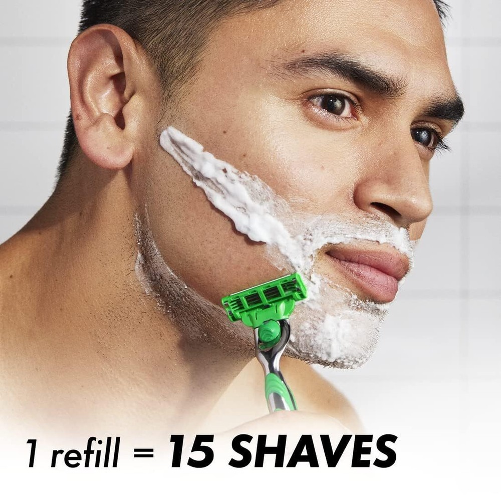 Gillette Mach3 Sensitive Mens Razor Blade Refills 20 Count Designed for