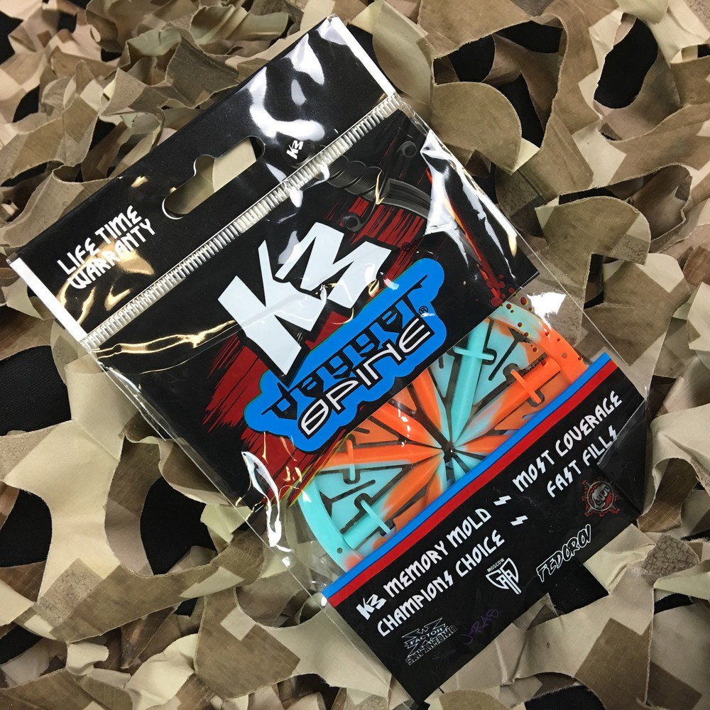 NEW KM Rotor Loader DAGGER Spine Speed Feed Quick Feed System - Dolphin Orange