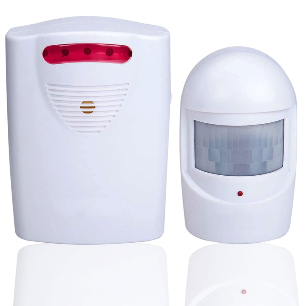 Driveway Garage PIR Alarm Alert Wireless Motion Sensor System Security Indoor US