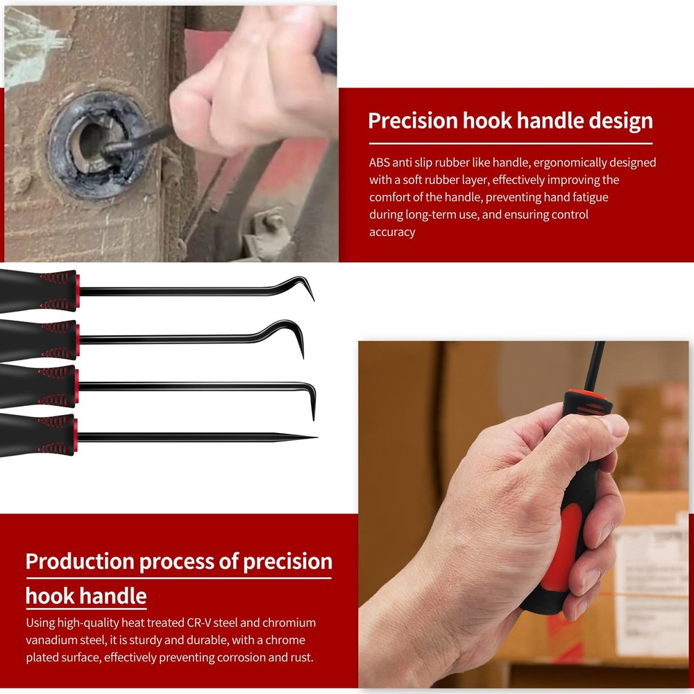 Pick and Hook Tool Set 12Pcs Precision Automotive Set...