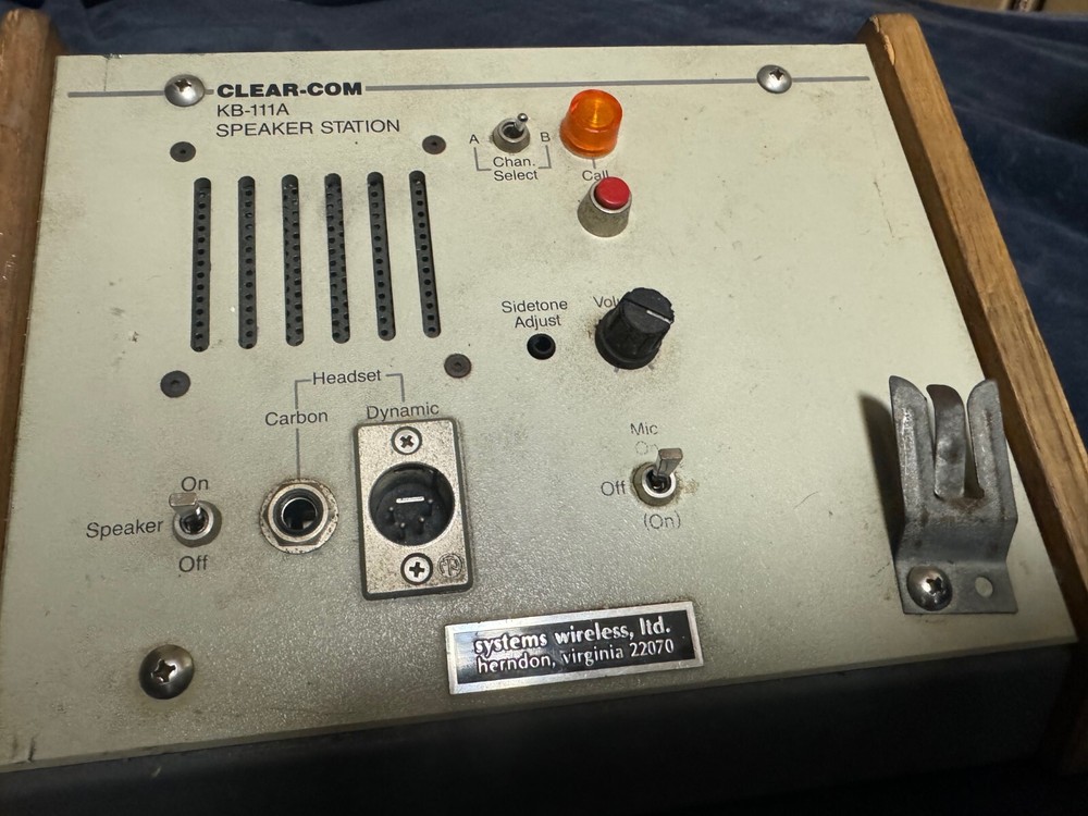 Clear-Com KB-111A Intercom Speaker Station