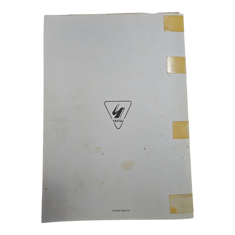 Yaesu FT-980 Technical Supplement Book Foldouts