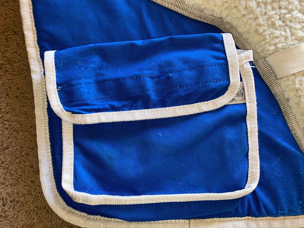 ENGLISH TRAIL POCKET THICK FLEECE SADDLE PAD 22'' X 36''