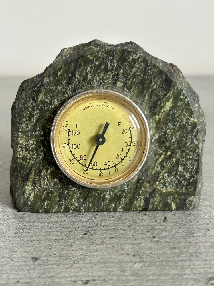 Vintage Granite Desktop Thermometer