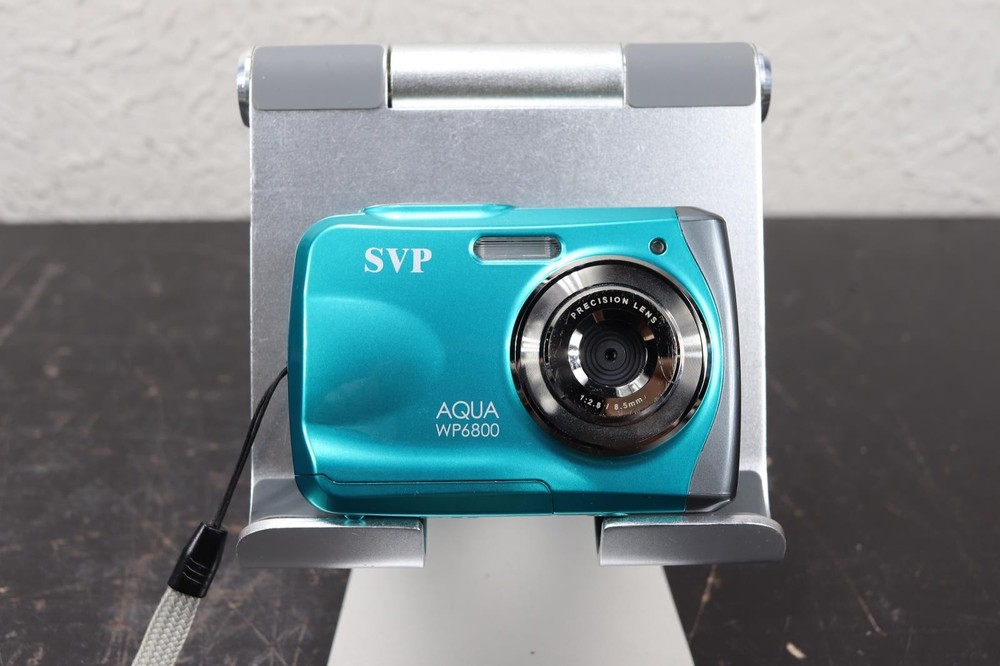 SVP Aqua WP6800 Blue Waterproof Digital Camera Working