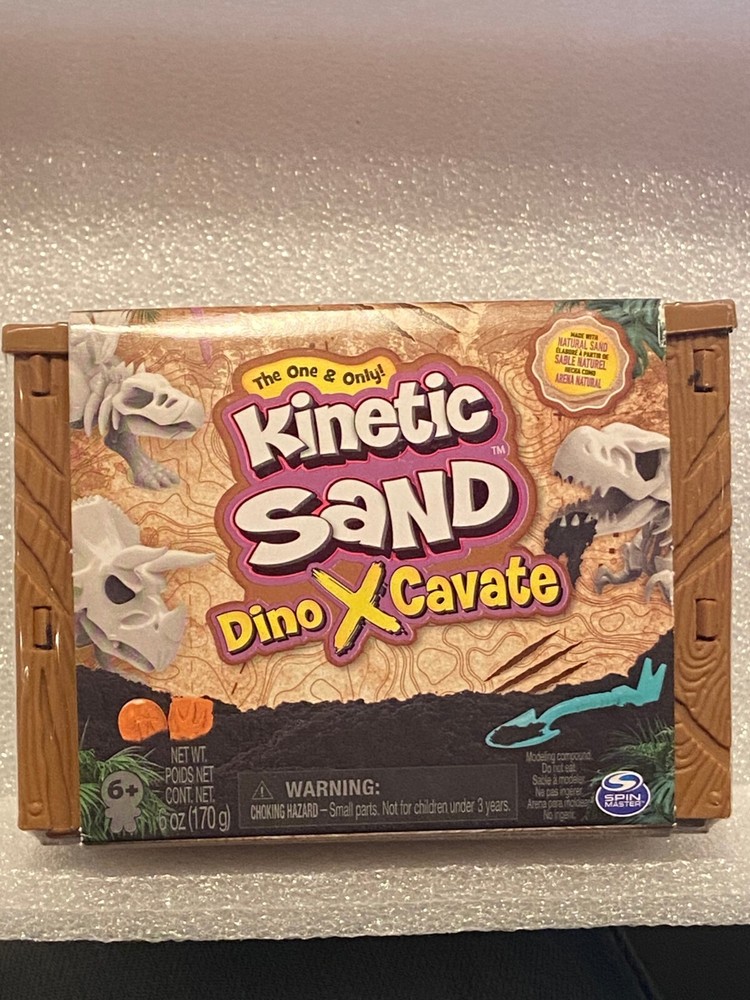 1 Kinetic Sand Dino XCavate *NEW* fff1