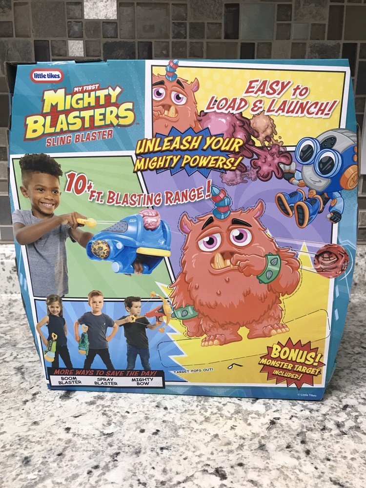 MY FIRST MIGHT BLASTERS - SLING BLASTER LITTLE TIKES