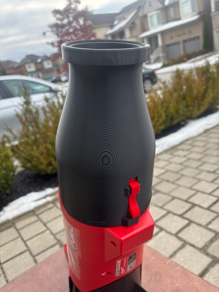 Compact Short Nozzle For Milwaukee M18 3017 (Newest Model) Leaf Blower