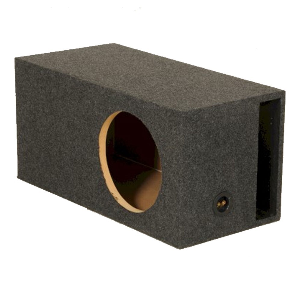 Q POWER SINGLE 15" EXTRA LARGE PORTED HIGH SPL VENTED SUB BOX WOOFER ENCLOSURE