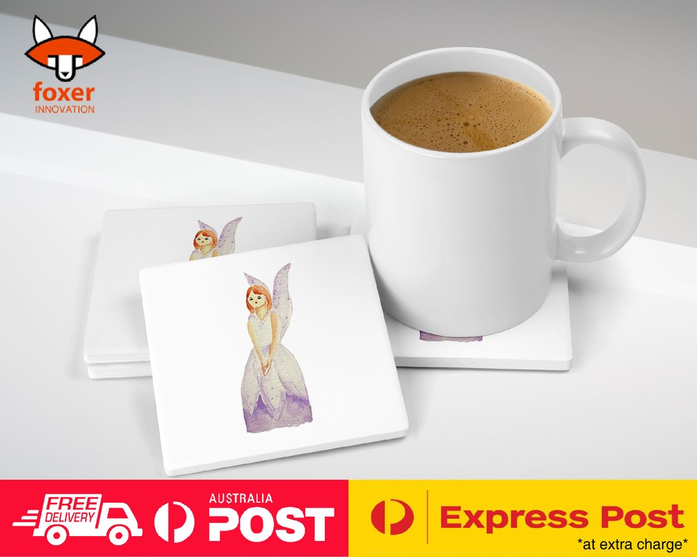 COASTER COFFEE DRINKING MAT|CHRISTMAS ANGEL