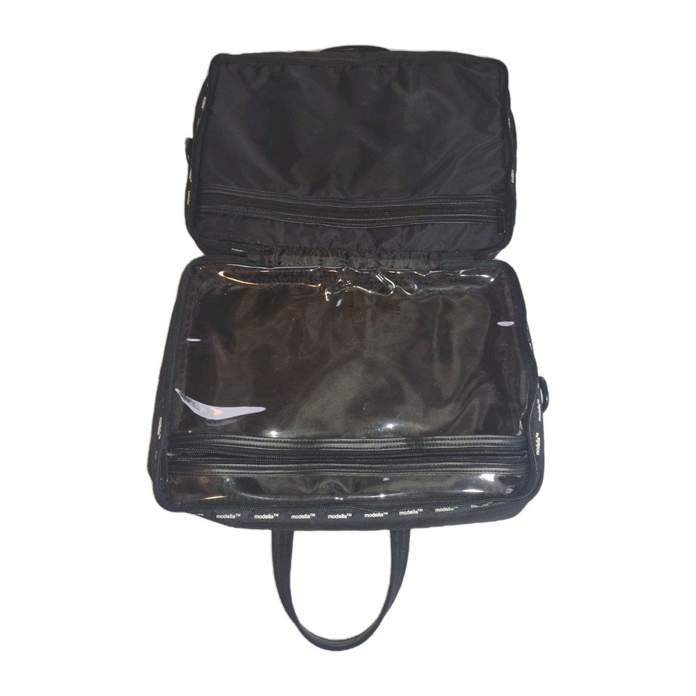 Modella Travel Organizer Bag Cosmetic & Toiletry Multi Compartments W/Strap