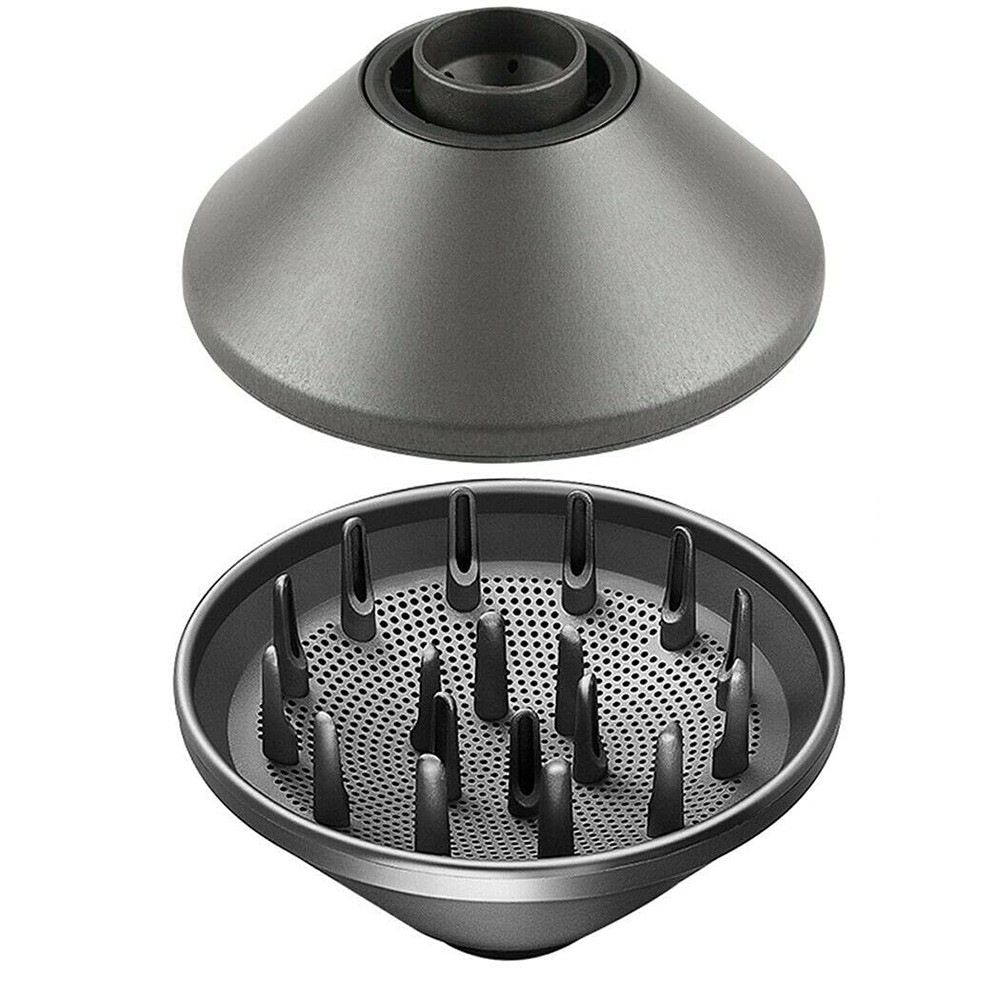 New Supersonic DIFFUSER ATTACHMENT Hair Dryer Accessory, Grey