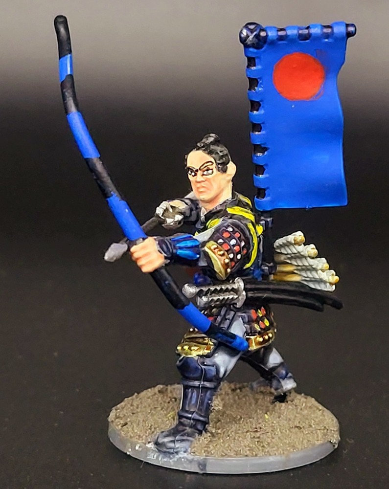 USA Duty Paid Painted Samurai Shooters Samurai War Wargames