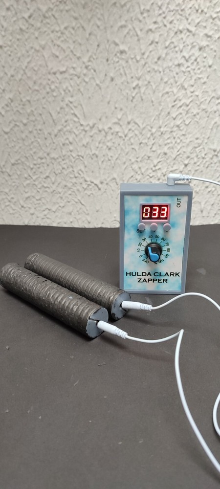 Hulda Clarck’s Protocol Gadget Multi Frequency Zapper with Copper, Silver-Orgone