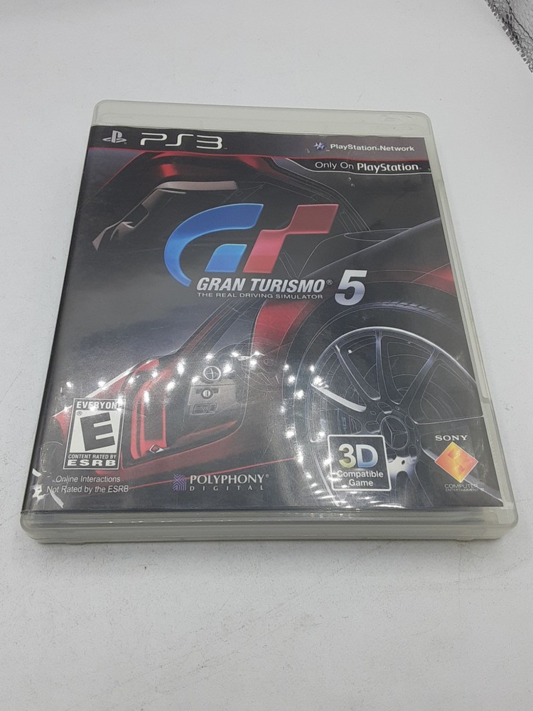 Gran Turismo 5 (Sony PlayStation 3, PS3) Authentic Replacement Case Only