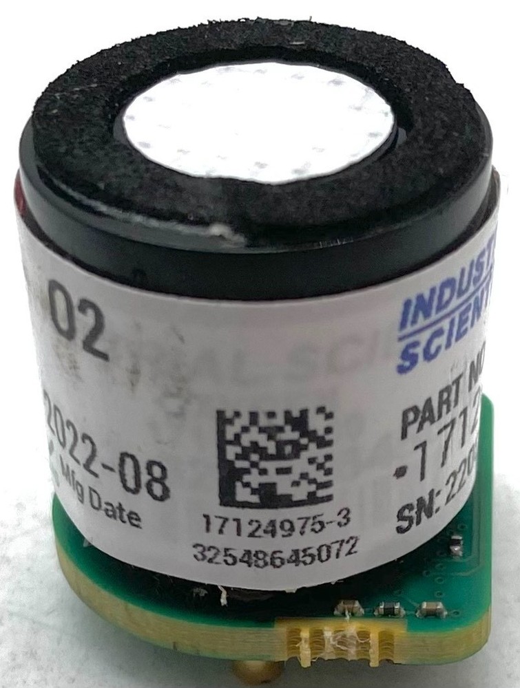 INDUSTRIAL SCIENTIFIC 17124975-3 MX6 REPLACEMENT O2 SENSOR