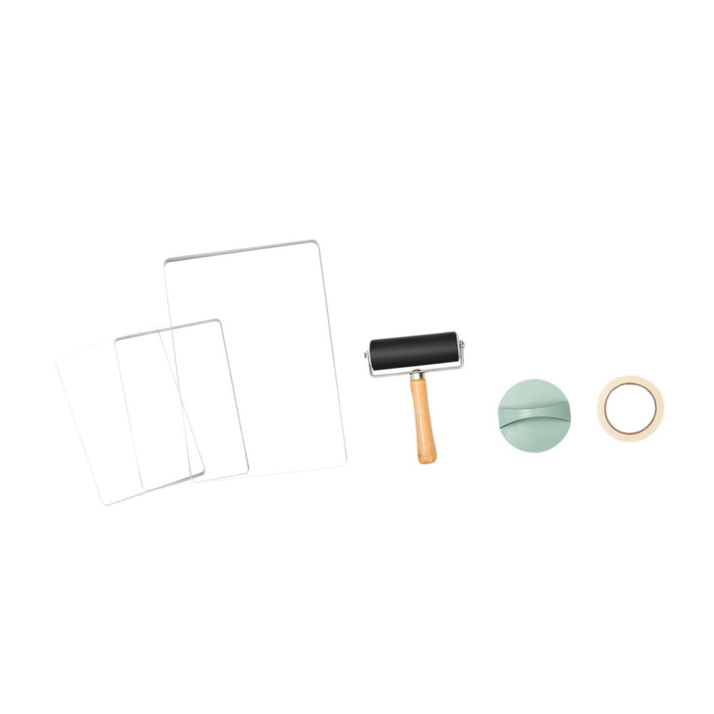Gel Printing Plate Kit Reusable Monoprinting Gelli Plates