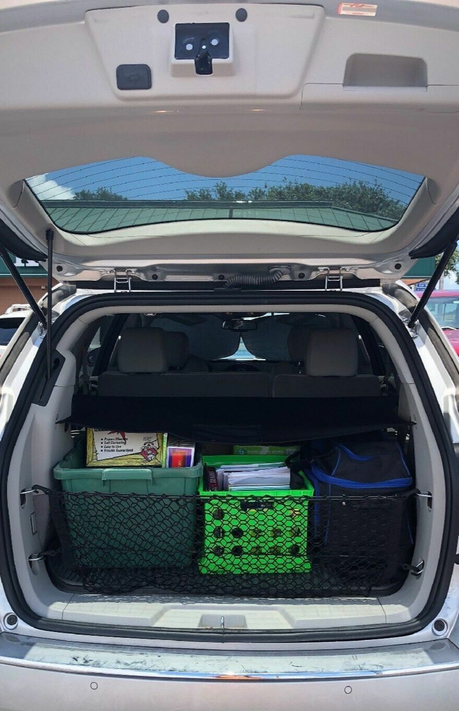 Trunk Security Cargo Shade Cover + Cargo Net for Chevrolet Traverse 2009-2017