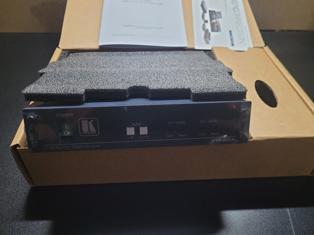 Kramer VM-80A 110V Audio Distributor Distribution Amplifier