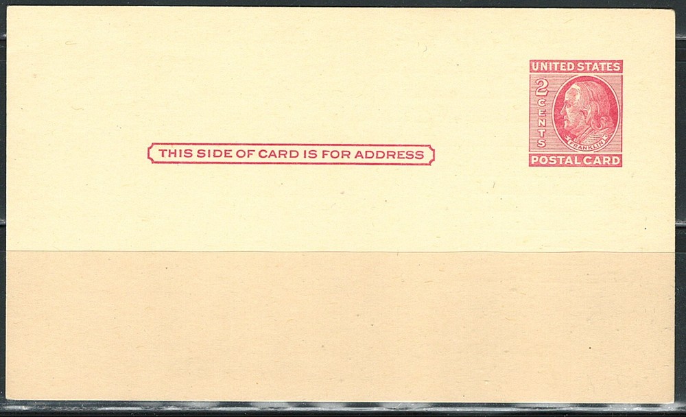 Mint US 2 Cent postal Card